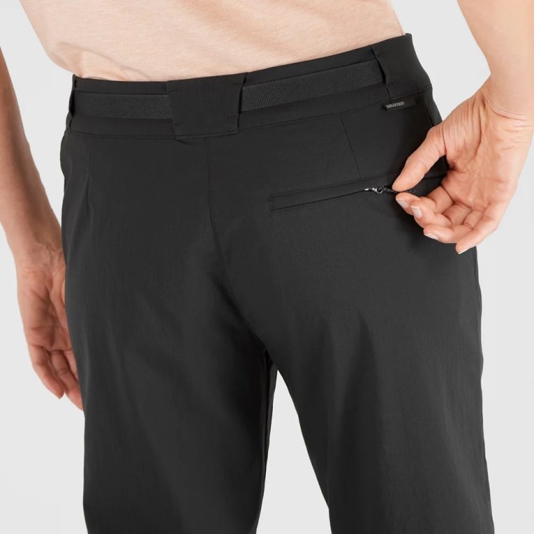 Black Salomon Outrack Women's Sport Pants | PH 14039A